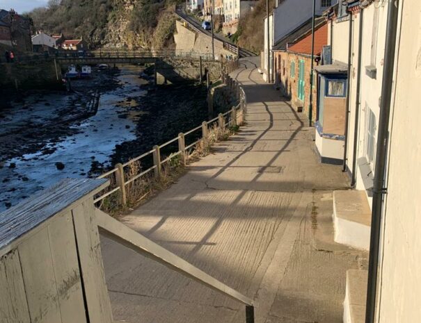 Looking Up Cowbar Bank